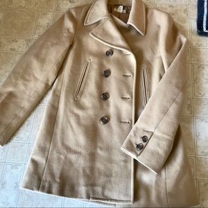J. Crew wool coat, size L Tall